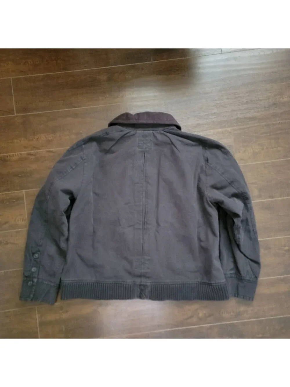 Free People Harley Jacket Denim Utility Streetwear Layering Vintage Womens XL - Picture 3 of 7
